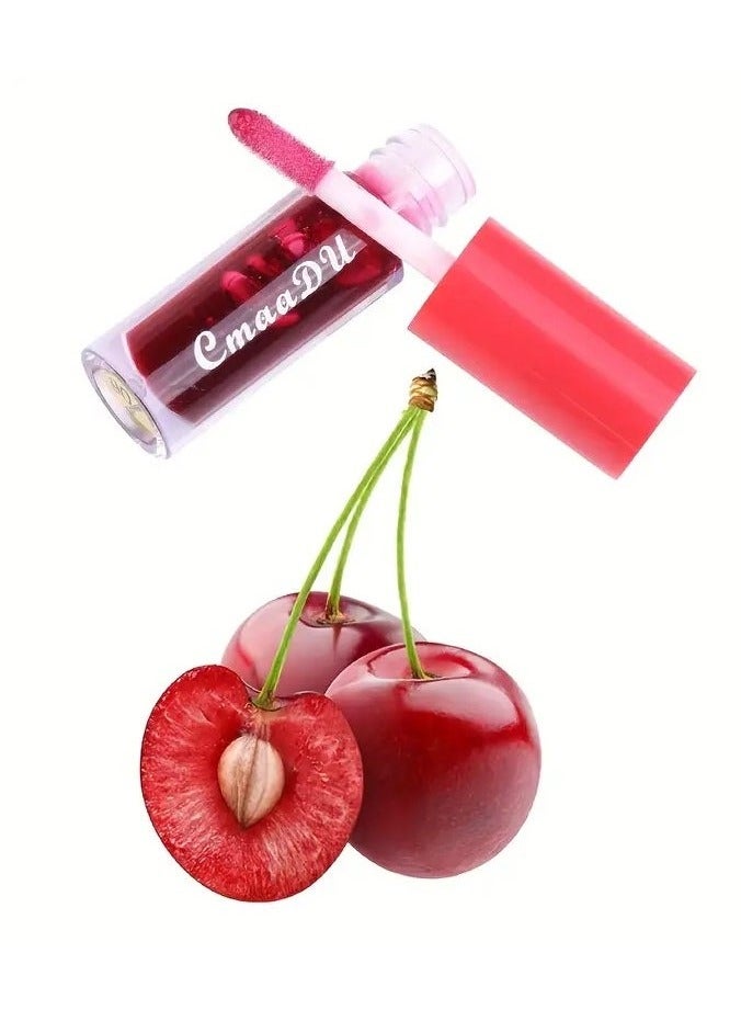 سمادو لون نابض بالحياة تغيير صقيل الشفاه-ترطيب ، ترطيب ، ماء ، مغذي ماكياج الشفاه مع المكونات الطبيعية للاستخدام اليومي-فكرة هدية مثالية لعيد الحب لها - Image 2