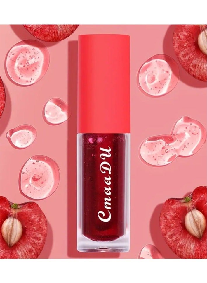 سمادو لون نابض بالحياة تغيير صقيل الشفاه-ترطيب ، ترطيب ، ماء ، مغذي ماكياج الشفاه مع المكونات الطبيعية للاستخدام اليومي-فكرة هدية مثالية لعيد الحب لها - Image 3