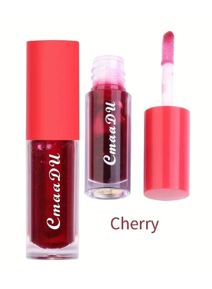 سمادو لون نابض بالحياة تغيير صقيل الشفاه-ترطيب ، ترطيب ، ماء ، مغذي ماكياج الشفاه مع المكونات الطبيعية للاستخدام اليومي-فكرة هدية مثالية لعيد الحب لها - Image 4