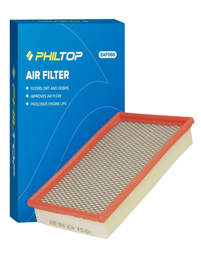 PHILTOP Engine Air Filter CA8817 Replacement for Jeep Grand Cherokee 2005-2010, Commander 2006-2010, Liberty 2002-2007, Flexible Panel - Image 1