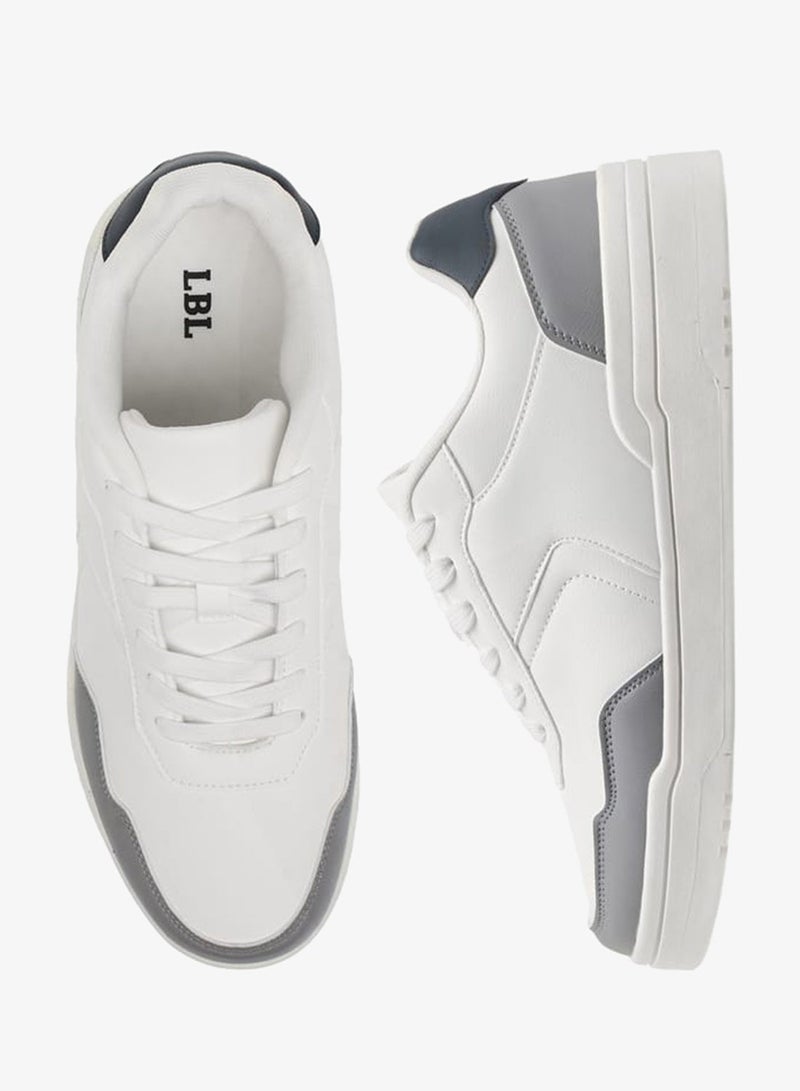 ال بي ال من شو اكسبرس سنيكرز رجالي بألواح وإغلاق برباط - Image 2