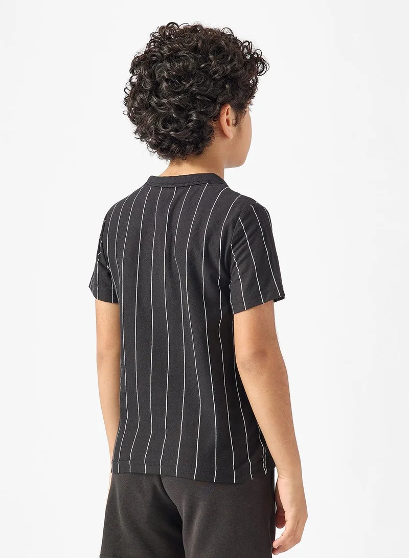 بوما تيشيرت كلاسيك مخطط للأطفال