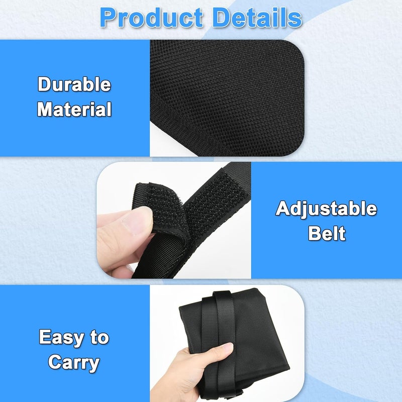 Homakover Airplane Seat Back Organizer & Storage - Black - Image 4