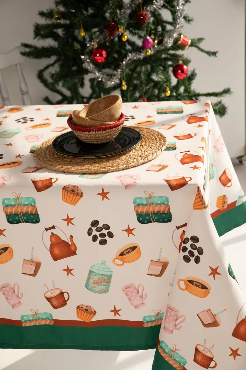 ايس هوم Coffee Daily Table Cloth