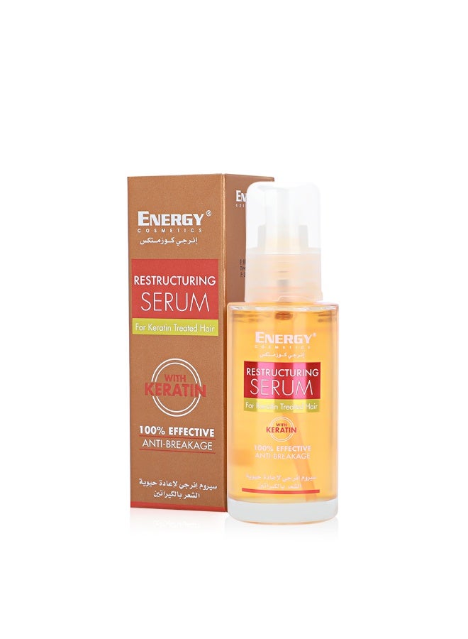 ENERGY COSMETICS Cosmetics Restructuring Serum for Keratin Treated Hair  60ml - Image 4