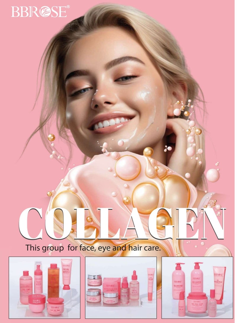 BBROSE Sunscreen Collagen SPF 50 – UV Protection Water-Resistant Non-Sticky Formula 125 ml - Image 3