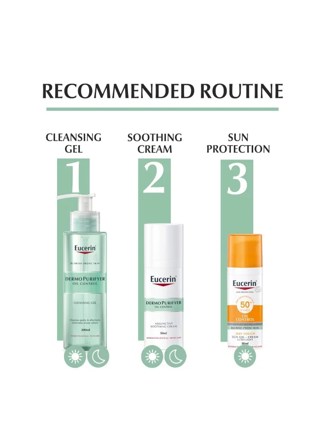 Eucerin Dermopurifyer Adjunctive Soothing Cream 50Ml