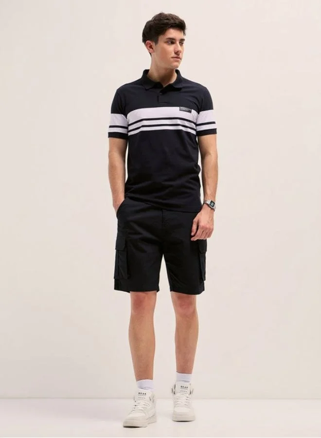 THE BEAR HOUSE  Men's Polo Shirt for Casual & Semi-Formal Wear | Classic Collar Neck T-Shirt | Comfortable, Stylish & Versatile for Office, Travel, Outings & Everyday Use for Men | Best Price UAE