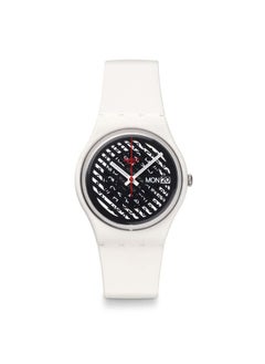 Swatch ساعة يد بلاستيكية انالوج للجنسين GW704  - Image 2