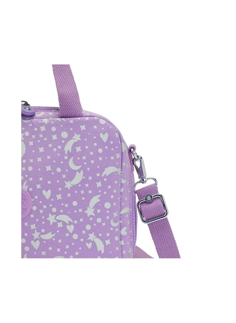 kipling Miyo Large Lunchbox (With Trolley Sleeve) School Accessories Galaxy Metallic,For Kids, Teens