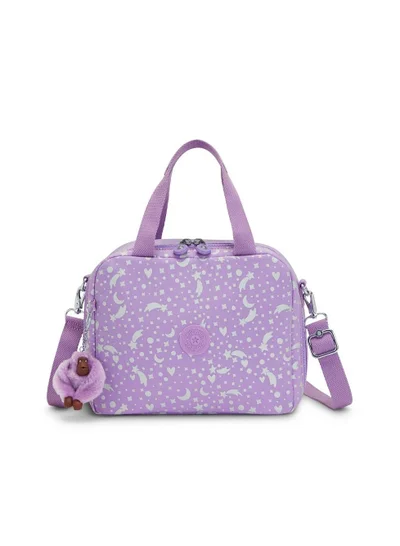 كيبلينغ Miyo Large Lunchbox (With Trolley Sleeve) School Accessories Galaxy Metallic,For Kids, Teens