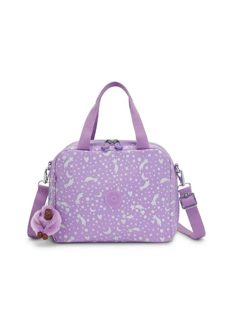 kipling Miyo Large Lunchbox (With Trolley Sleeve) School Accessories Galaxy Metallic,For Kids, Teens