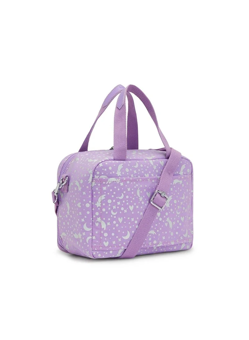 kipling Miyo Large Lunchbox (With Trolley Sleeve) School Accessories Galaxy Metallic,For Kids, Teens