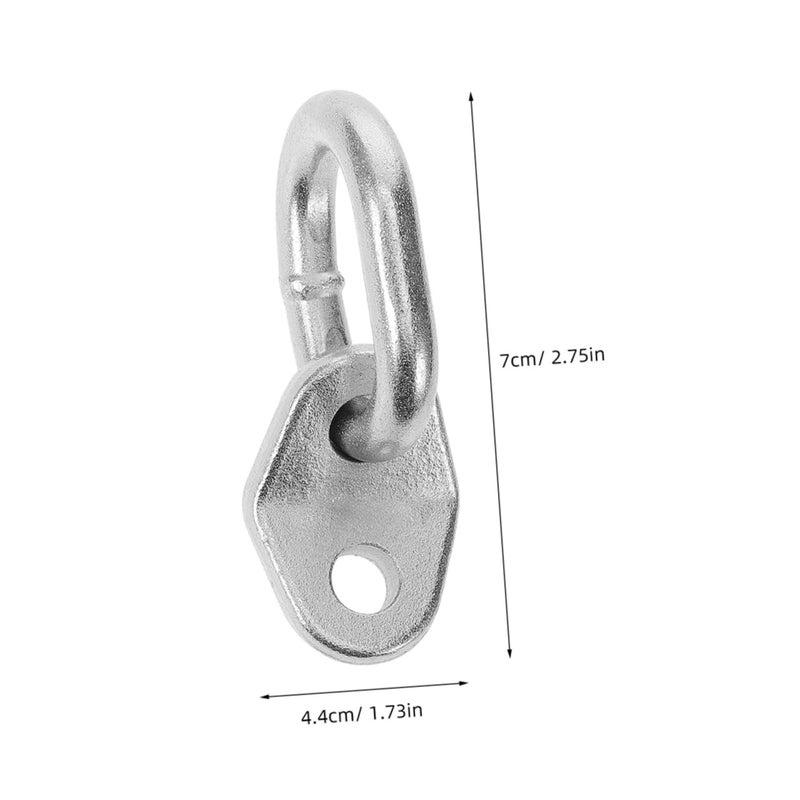 2Pcs Heavy Duty Engine Cradle Lift Stand With Ceiling Hooks And Lifting Ring Bracket - Image 3