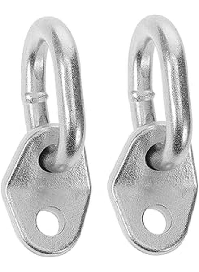 2Pcs Heavy Duty Engine Cradle Lift Stand With Ceiling Hooks And Lifting Ring Bracket - Image 1
