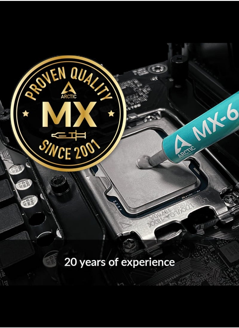 Arctic MX-6 Thermal Conductive Silicone Grease Computer CPU Graphics Card High Thermal Conductivity Heat Dissipation Silicone Grease  - Image 4