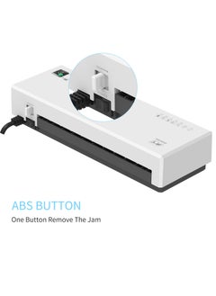 OSMILE OSMILE Desktop Laminator Machine Set A4 Size Hot and Cold Lamination 2 Roller System 9 inches Max WidthSL266  - Image 4
