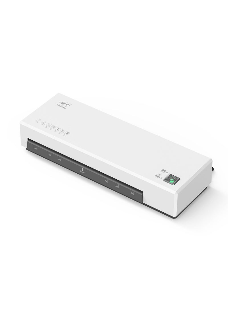 OSMILE - OSMILE Desktop Laminator Machine Set A4 Size Hot and Cold Lamination 2 Roller System 9 inches Max WidthSL266 - Image 1