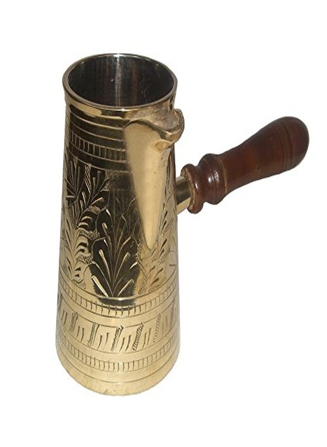 Skywalk Metal Brass Turkish Kettle for Making Tea (Color May Vary Colour)