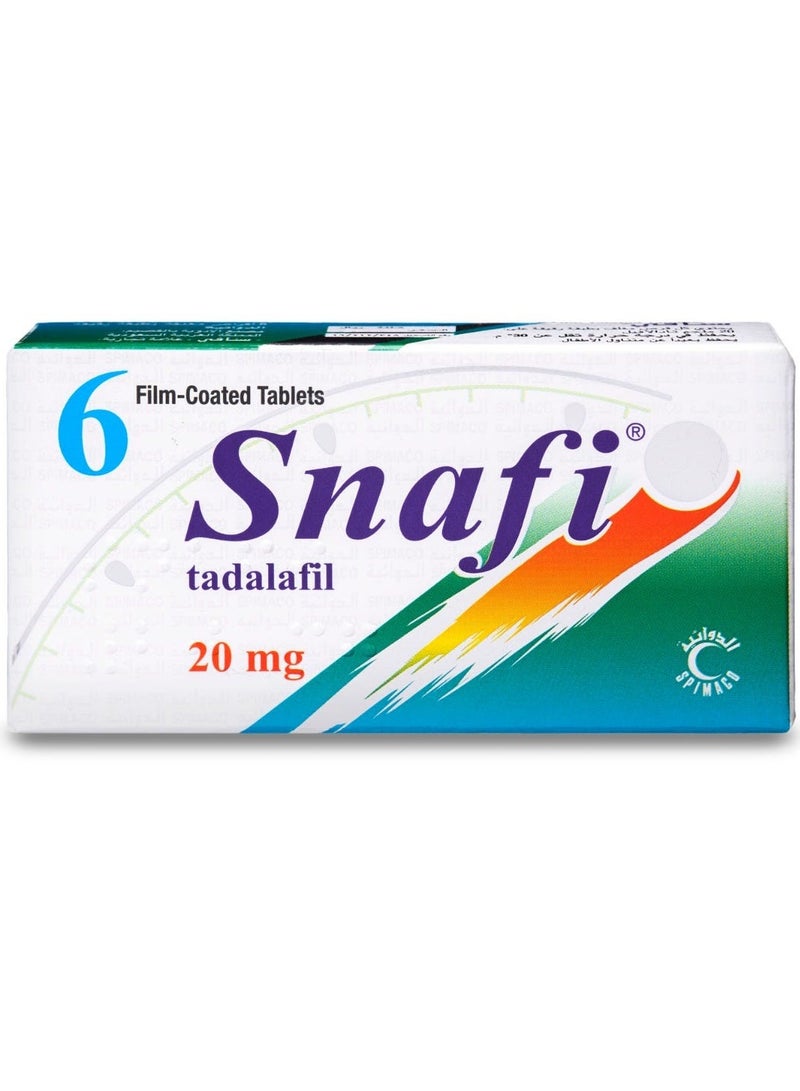spimaco Snafi 20 mg 6 Tablet - Image 2