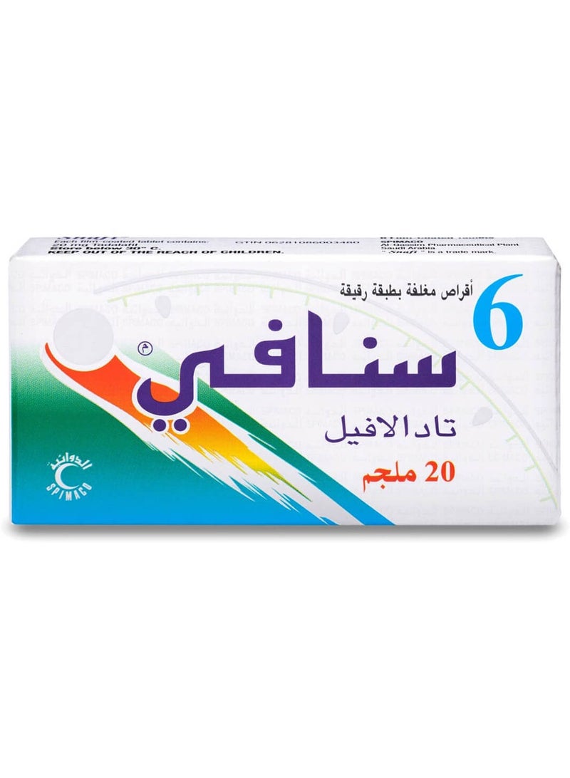 spimaco Snafi 20 mg 6 Tablet - Image 1