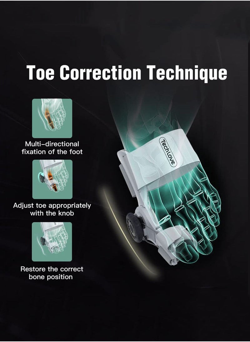 Generic - 1 Pcs Orthopedic Bunion Toe Straightener, Adjustable Bunion Splint with Silicone Inner Pad for Bunion Relief - Image 1