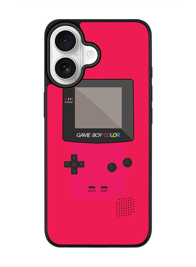 Stylizedd حافظة آيفون 17، [متوافقة مع ماغسيف] غلاف مغناطيسي نحيف لحافظة هاتف آيفون 17 - جيم بوي كولور - وردي - Image 1