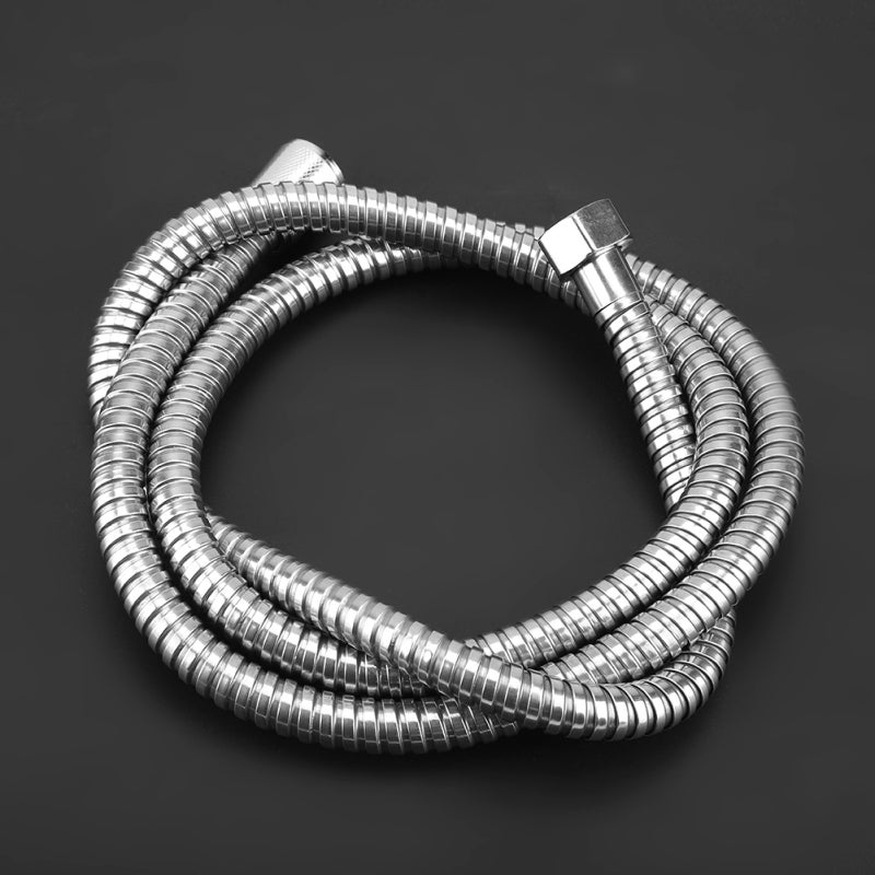 Stainless Steel Shower Hose 201 Stainless Steel Braided Tube Anti-Corrosion Flexible Shower Hose - Explosion-Proof Anti-Stretching Universal Thread Shower Hose for Home Bathroom Use - Image 5