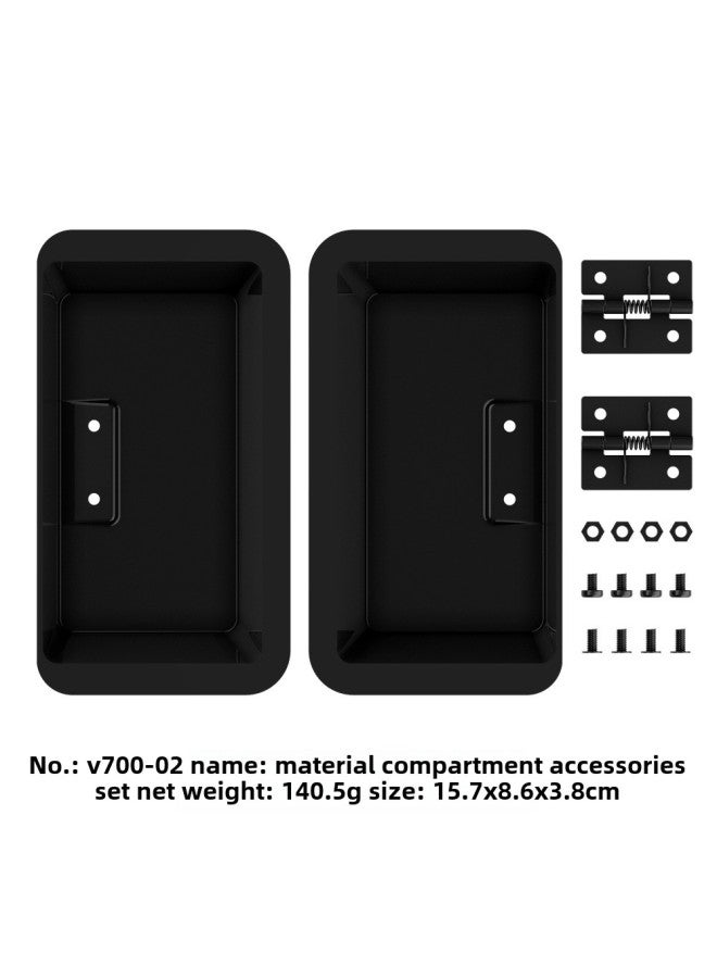 500m Nest Boat V700 Motor Bait Boat Bare Hull Steering Gear Accessories Set Remote Control Special Battery Charger-Color:V700-01 Antenna  - Image 2