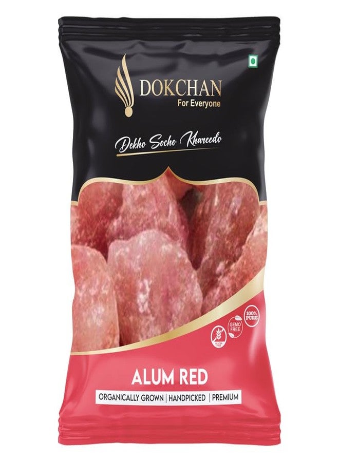 DOKCHAN Phitkari Red Stone | Fitkari Red Crystals | Potassium Alum | Fitkari for Skin Tightening and Glowing Skin Vastu, Shaving, Teeth, Water, Purification (100 g) - Image 2