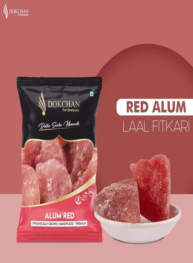 DOKCHAN Phitkari Red Stone | Fitkari Red Crystals | Potassium Alum | Fitkari for Skin Tightening and Glowing Skin Vastu, Shaving, Teeth, Water, Purification (100 g) - Image 4