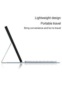 Generic New Tablet Keyboard Case Compatible with Xiaomi Redmi Pad Case 10.61 inch 2022,Magnetic Case for Redmi Pad Keyboard Cover Stand Funda (sky key case)  - Image 4