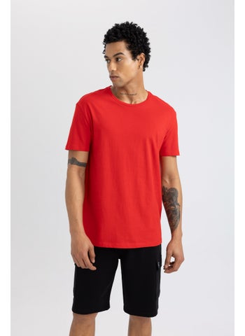 Man DeFactoFit Standard Fit Crew Neck Crest Printed Printed T - pzsku/Z08E3E7934BA96B24D29DZ/45/1748351535/87fff9a6-6de3-45d7-8702-3a74b99c3eb8