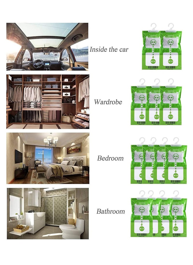 TYCOM Deodorizer, Hanging Humidity Packs for Effectively Absorbing Excess Moisture, Closet Dehumidifiers & Odor Removers for Home & Car - 24Pcs  - Image 4