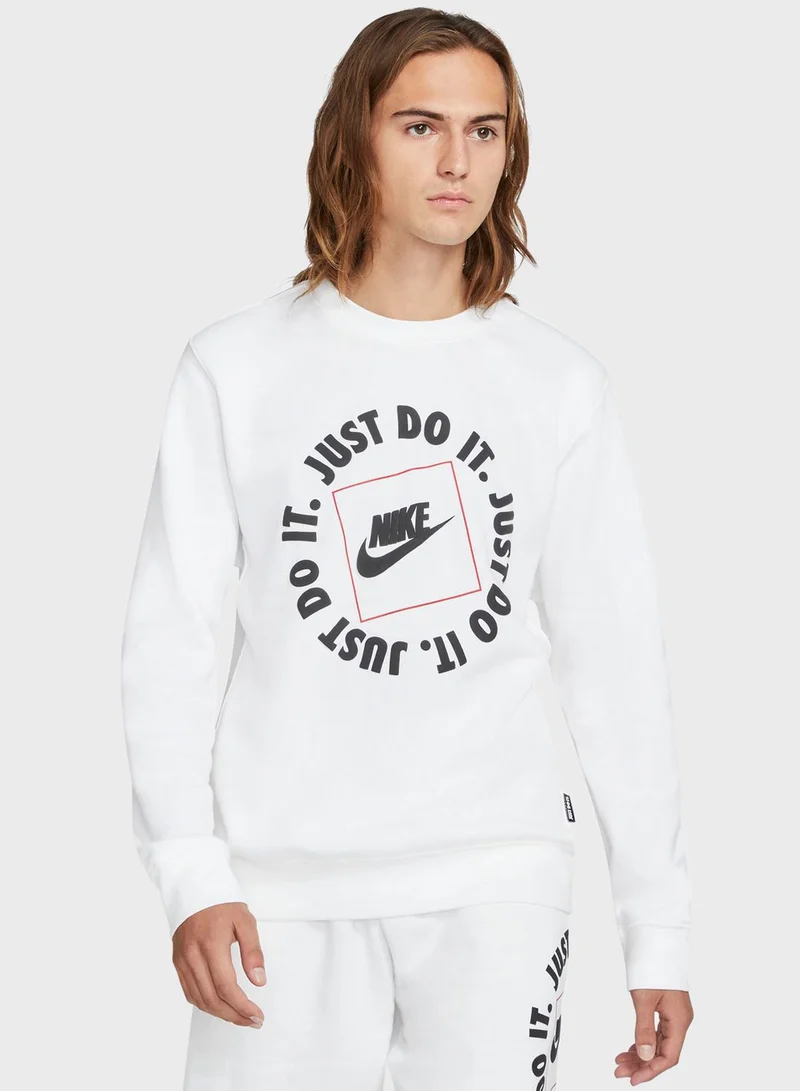 Nike NSW Just Do It Fleece Sweatshirt