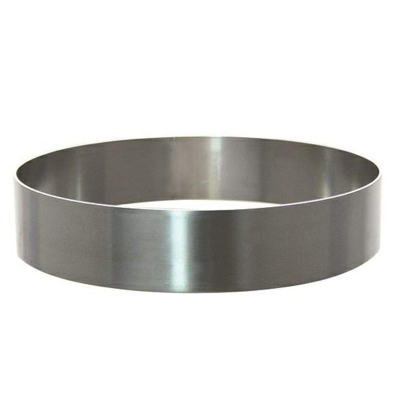 TAJ Taj Round Steel Cake Ring 5 6 7 inch Pizza Base Cutter Cake Cut Outs Set of 3 - Image 2