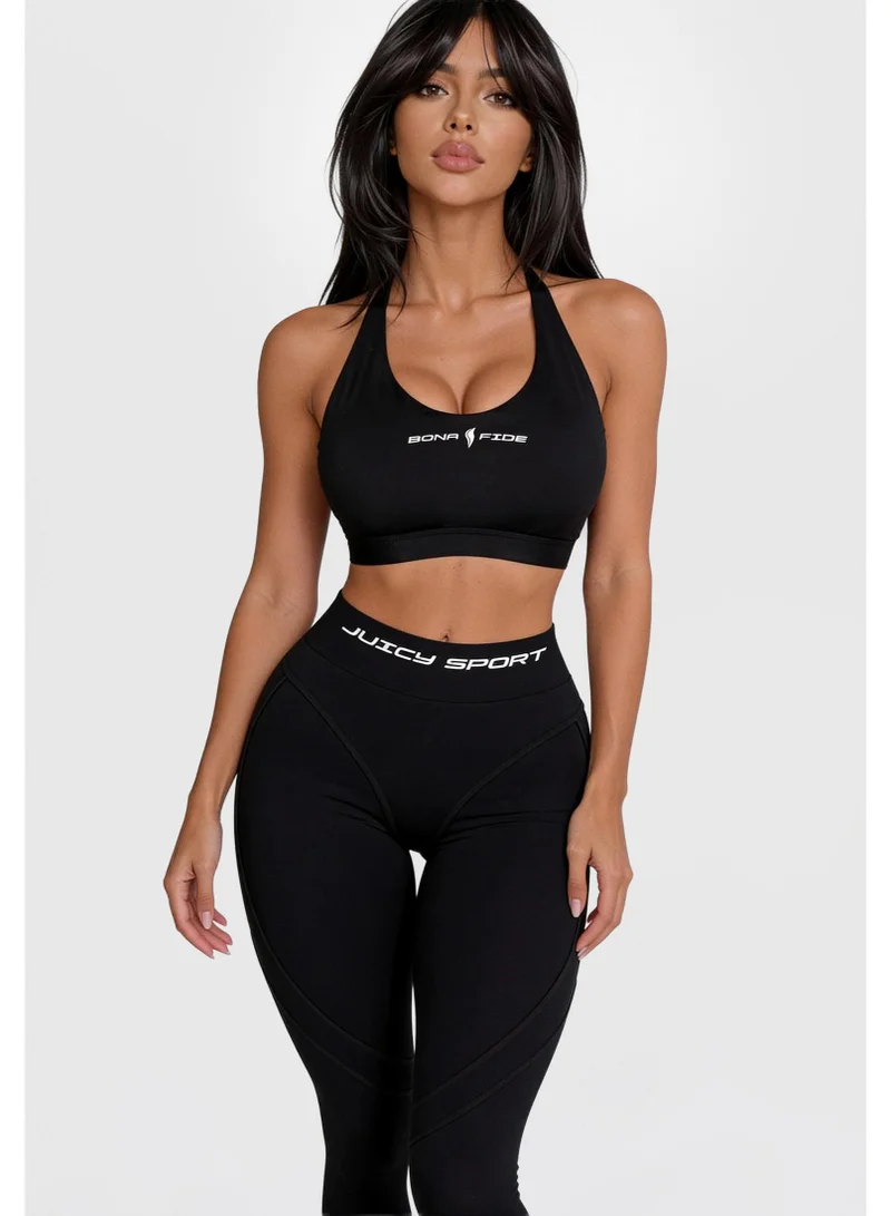 Bona Fide Bona Fide: Top Support "Black" Support Sports Bra for Women for Women | Best Price UAE