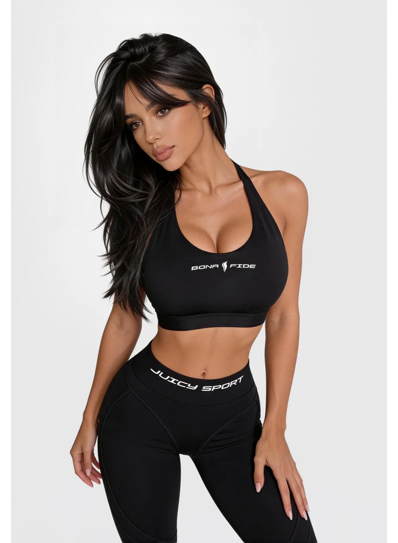 Bona Fide Bona Fide: Top Support "Black" Support Sports Bra for Women for Women | Best Price UAE