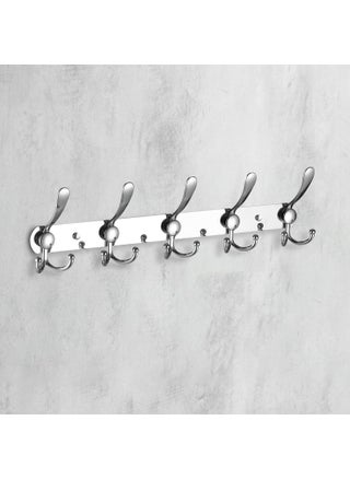 Stainless Steel Triple Hooks for Home Organization Bright 6 hooks (duck tongue) 49.5CM - pzsku/Z08E4242CC1F9DE6F5560Z/45/_/1720110450/27a44314-8c28-442e-b14f-a51f11088898