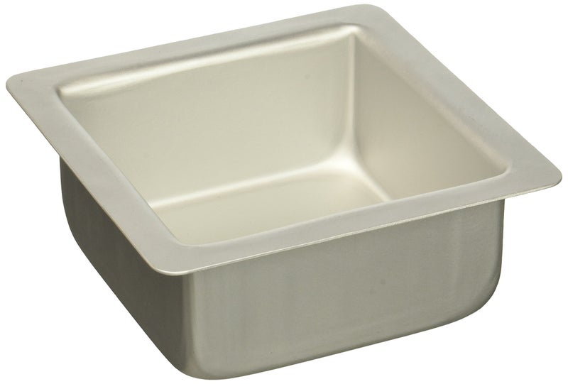 NY Cake Anodized Aluminum Square Cake Pans 4 Inch x 4 Inch x 2 Inch