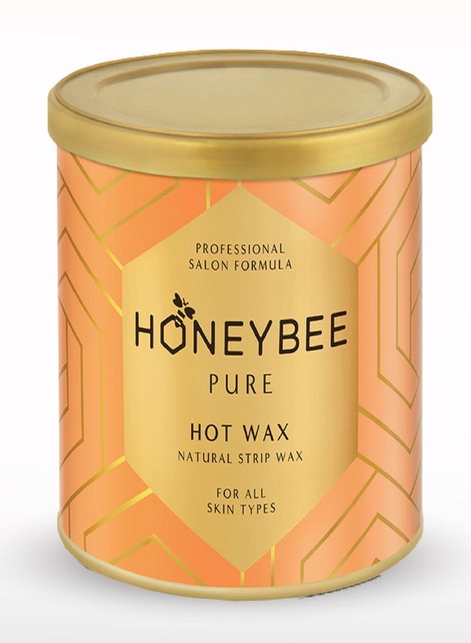 HoneyBee Pure Hot Sugar Wax For Women Hair Removal Wax | Painless Wax For All Skin Types | Includes Wax Strips & 3 Spatula | Body Wax Removes Tan From Arms, Legs, Underarms, Back & Full Body - (Pack of 1) 600g - Image 2