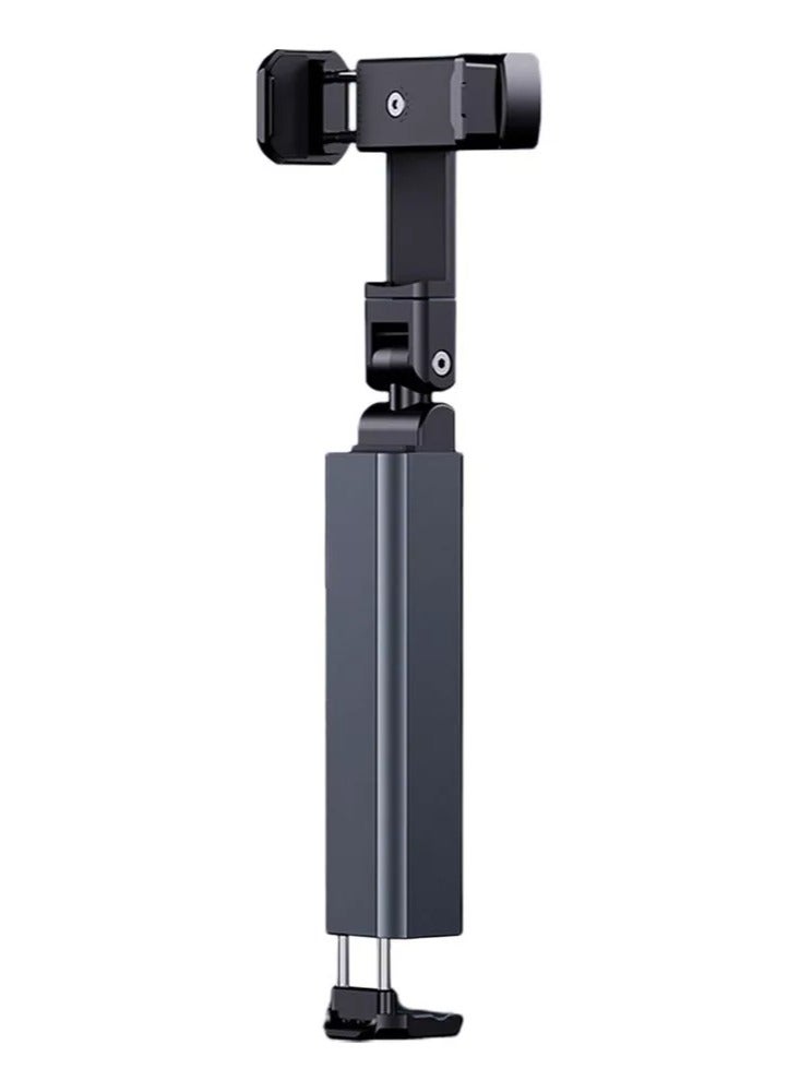 ELTRAZONE Airplane Phone Mount – Travel Essential 360° Rotation Foldable Pocket-Sized Stand for Airplane Seat Back, Tray Table, Car Back Seat & Trunk - Image 1