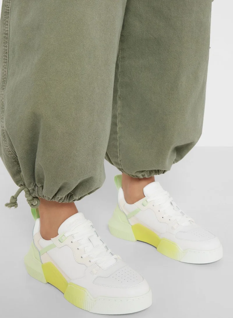 Calvin Klein Jeans Lace Up Low Top Sneakers