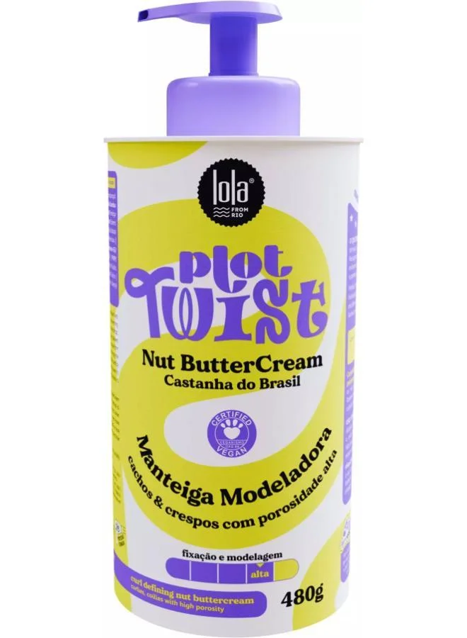 lola from rio Plot Twist Nut Butter Curl Styling Cream 480g