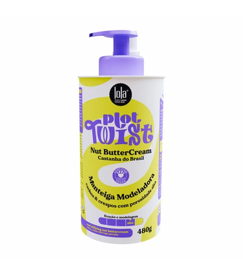 لولا من ريو Plot Twist Nut Butter Curl Styling Cream 480 g