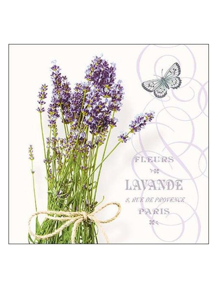 Ambiente Large Lavender Napkins