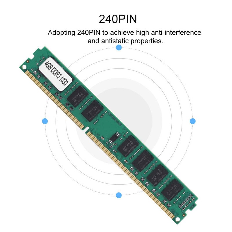 4GB DDR3 RAM 1333MHz High Frequency Memory Module For Desktop Computers - Image 4
