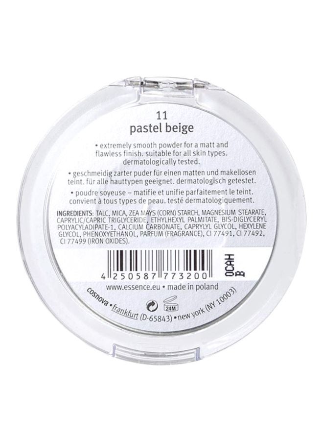 Essence Mattifying Compact Powder | Pastel Beige Shade 11 | Lightweight Face Makeup Powder | Long Lasting Oil Control | Natural Matte Finish | Soft Smooth Texture | Portable Beauty Essential | 12g 11 Pastel Beige - Image 2