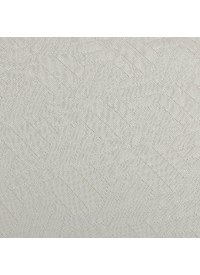 homes r us - Memory Foam Mattress Topper, White - 120X200 Cm - Image 1