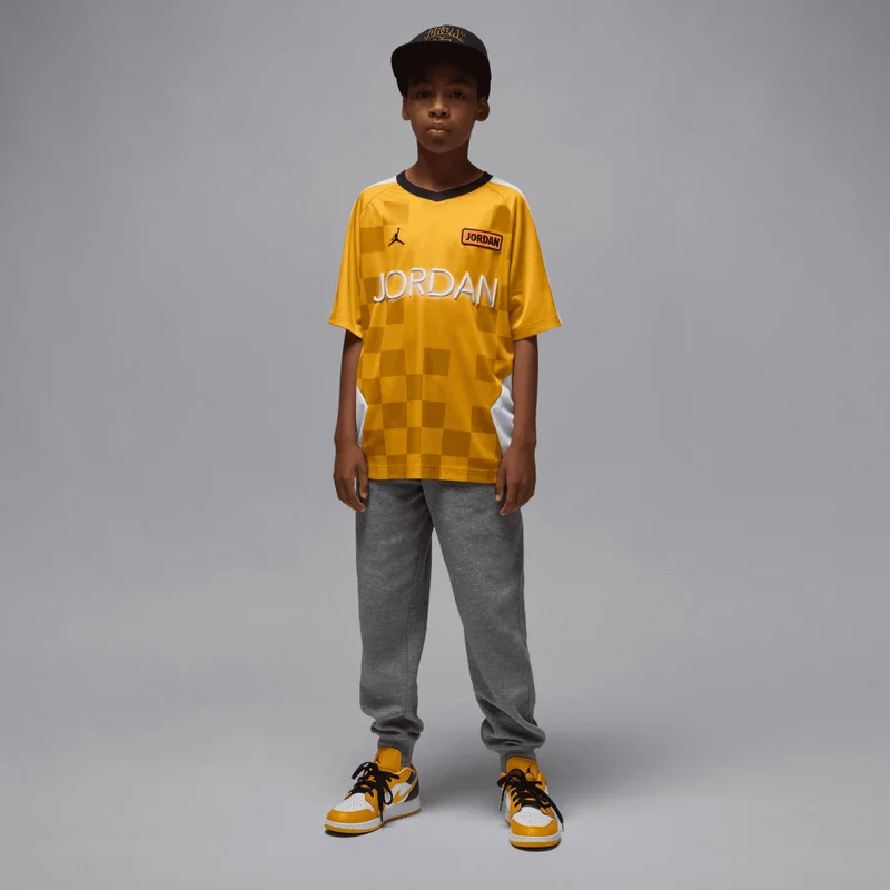 Jordan Yellow Kids' Deep Dish Jersey Top  | Best Price UAE